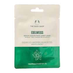 The Body Shop Koncentrovaná pleťová maska Edelweiss (Sheet Mask) 1 ks