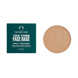 The Body Shop Náhradní náplň do kompaktního pudru Tea Tree Face Base (Skin Clarifying Powder Foundation Refill) 9 g Medium 3N