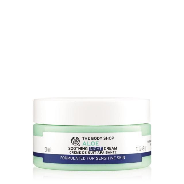 The Body Shop Zklidňující noční krém Aloe (Soothing Night Cream) 50 ml