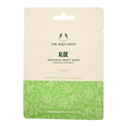 The Body Shop Zklidňující slupovací pleťová maska Aloe (Soothing Sheet Mask) 18 ml