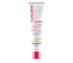 Topicrem Tónující pleťový krém SPF 50 Hydra+ (Radiance Tinted Cream) 40 ml Medium