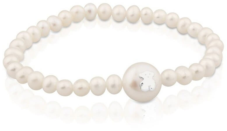 Tous Perlový náramek s medvídkem Pearl 517091520