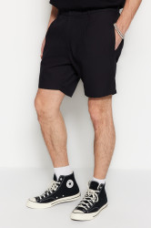 Trendyol Black Men's Regular Fit Shorts