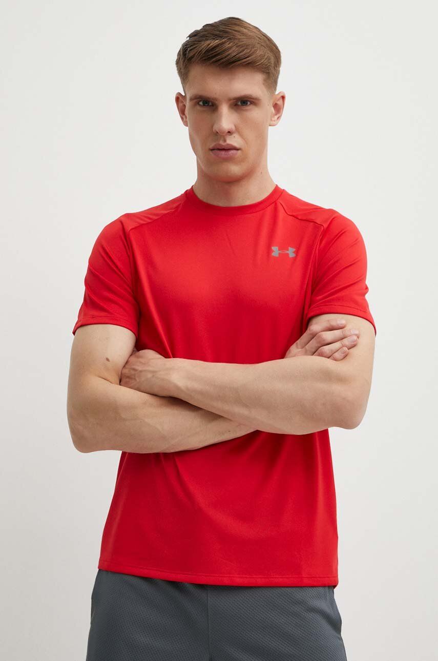 Tréninkové tričko Under Armour Tech 2.0 červená barva, 1326413