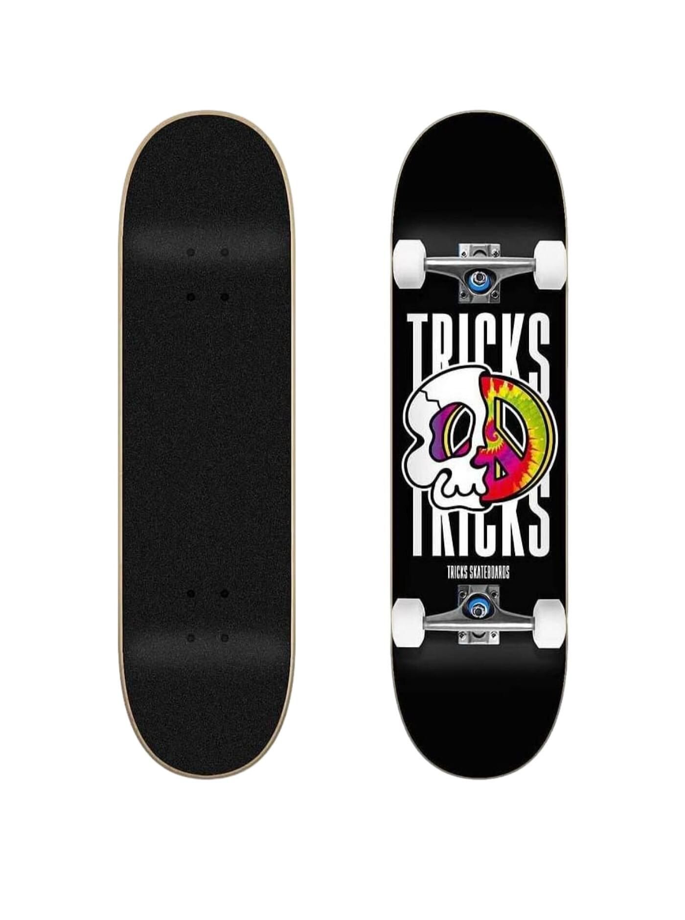 Tricks skateboard Peace of Mind 7,75" | Černá | Velikost skate 7,75"