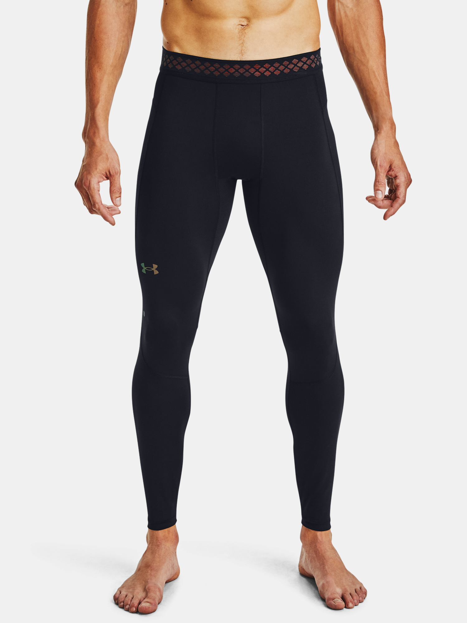 Under Armour Legíny UA RUSH HG 2.0 Leggings-BLK - Pánské