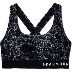 Under Armour Mid Crossback Printed Bra Compression Bra