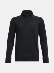 Under Armour Mikina UA Armour Fleece 1/4 Zip-BLK - Kluci