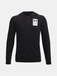 Under Armour Mikina UA Rival Terry FZ Hoodie-BLK - Kluci