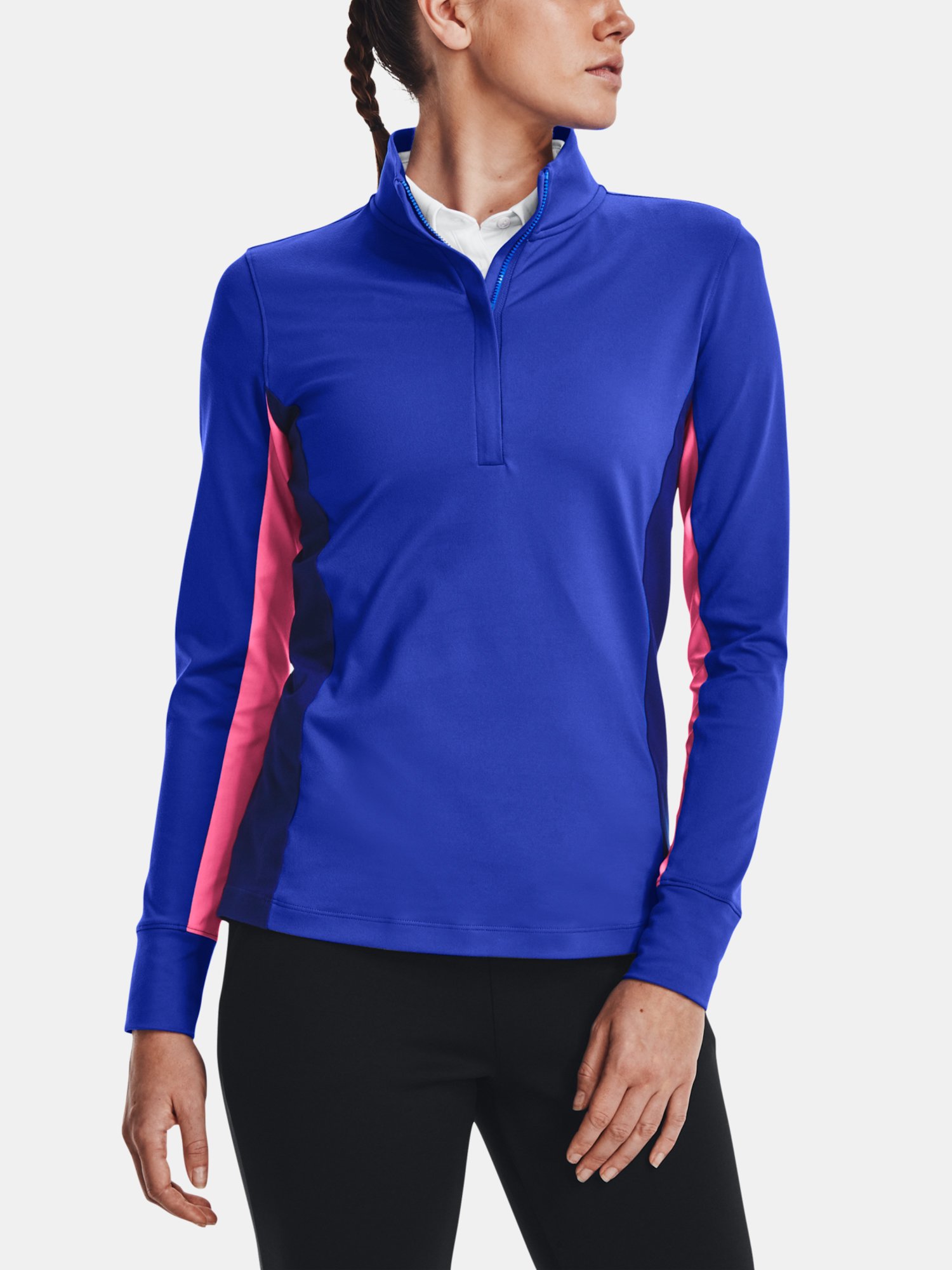 Under Armour Mikina UA Storm Midlayer 1/2 Zip-BLU - Dámské