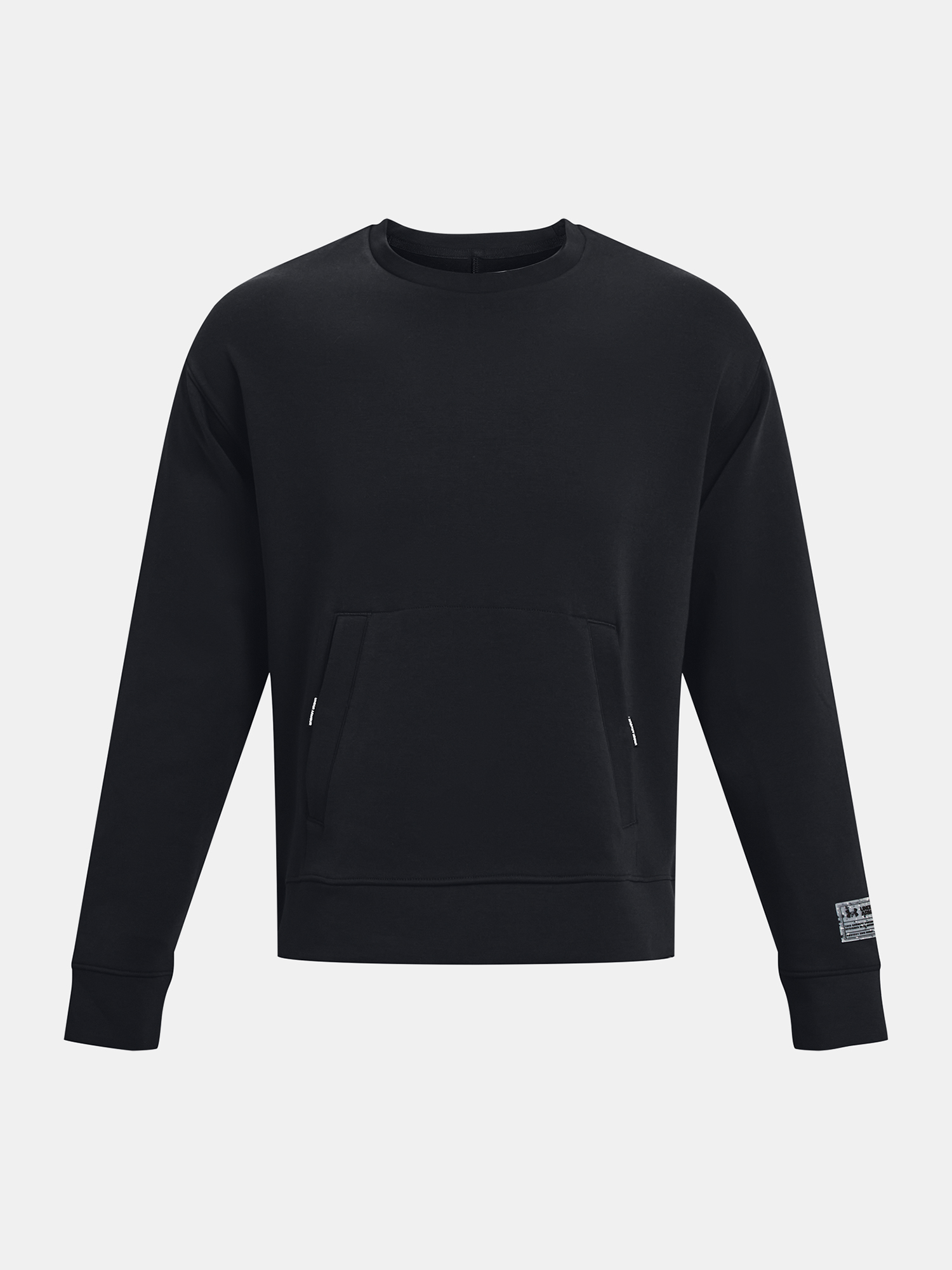 Under Armour Mikina UA Summit Knit Crew-BLK - unisex