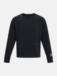 Under Armour Mikina UA Summit Knit Crew-BLK - unisex