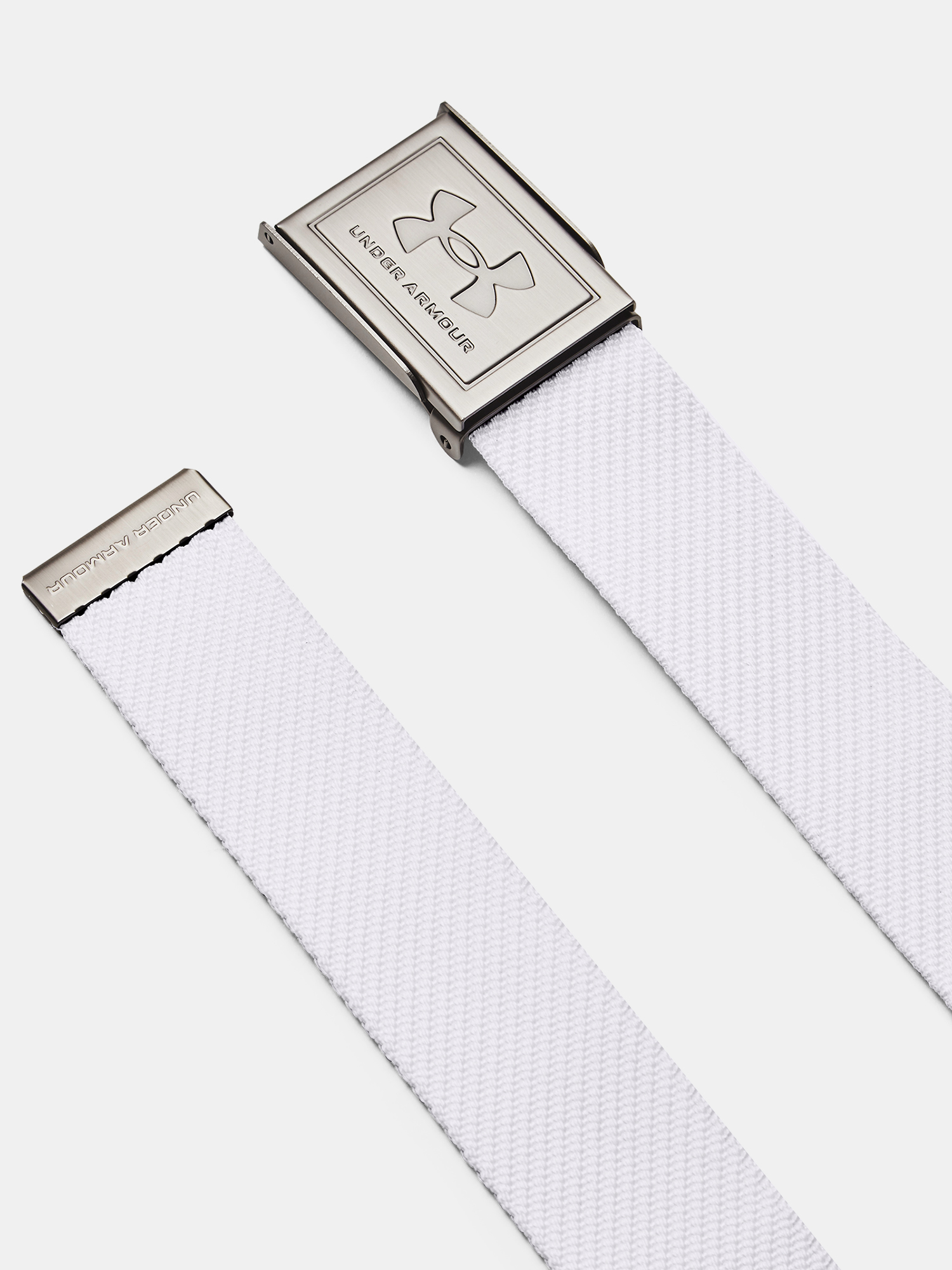 Under Armour Pásek M's Webbing Belt-WHT - Pánské