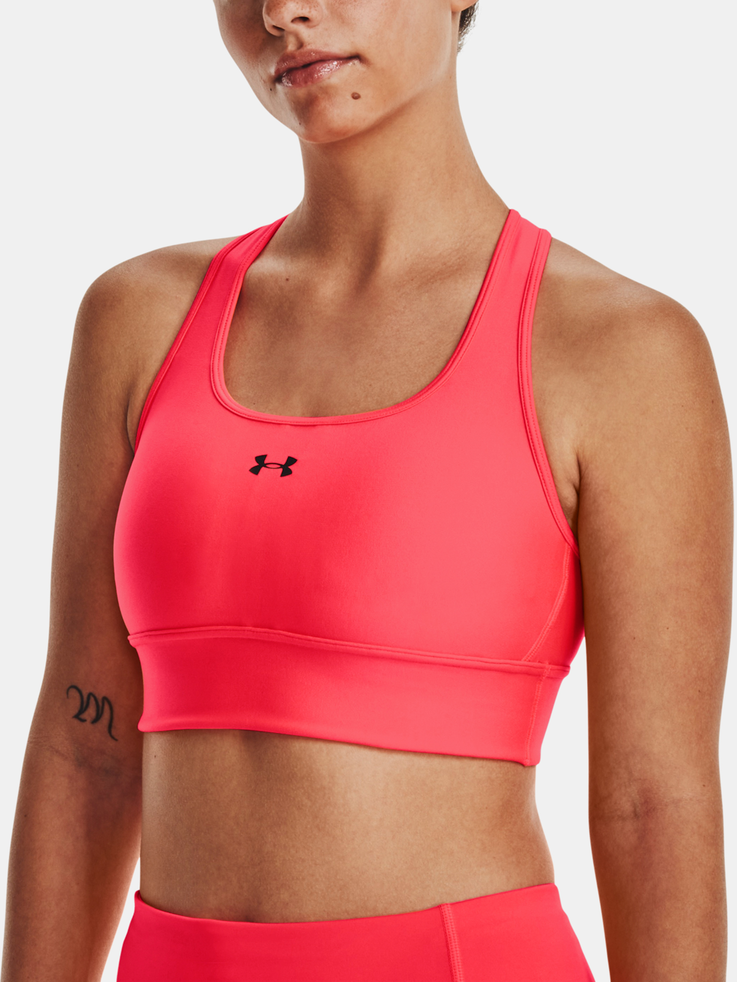 Under Armour Podprsenka Crossback Longline-RED - Dámské