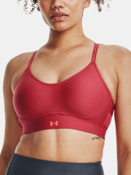 Under Armour Podprsenka Infinity Covered Low-RED - Dámské