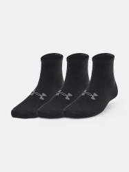 Under Armour Ponožky UA Essential 3pk Qtr Yth-BLK - unisex