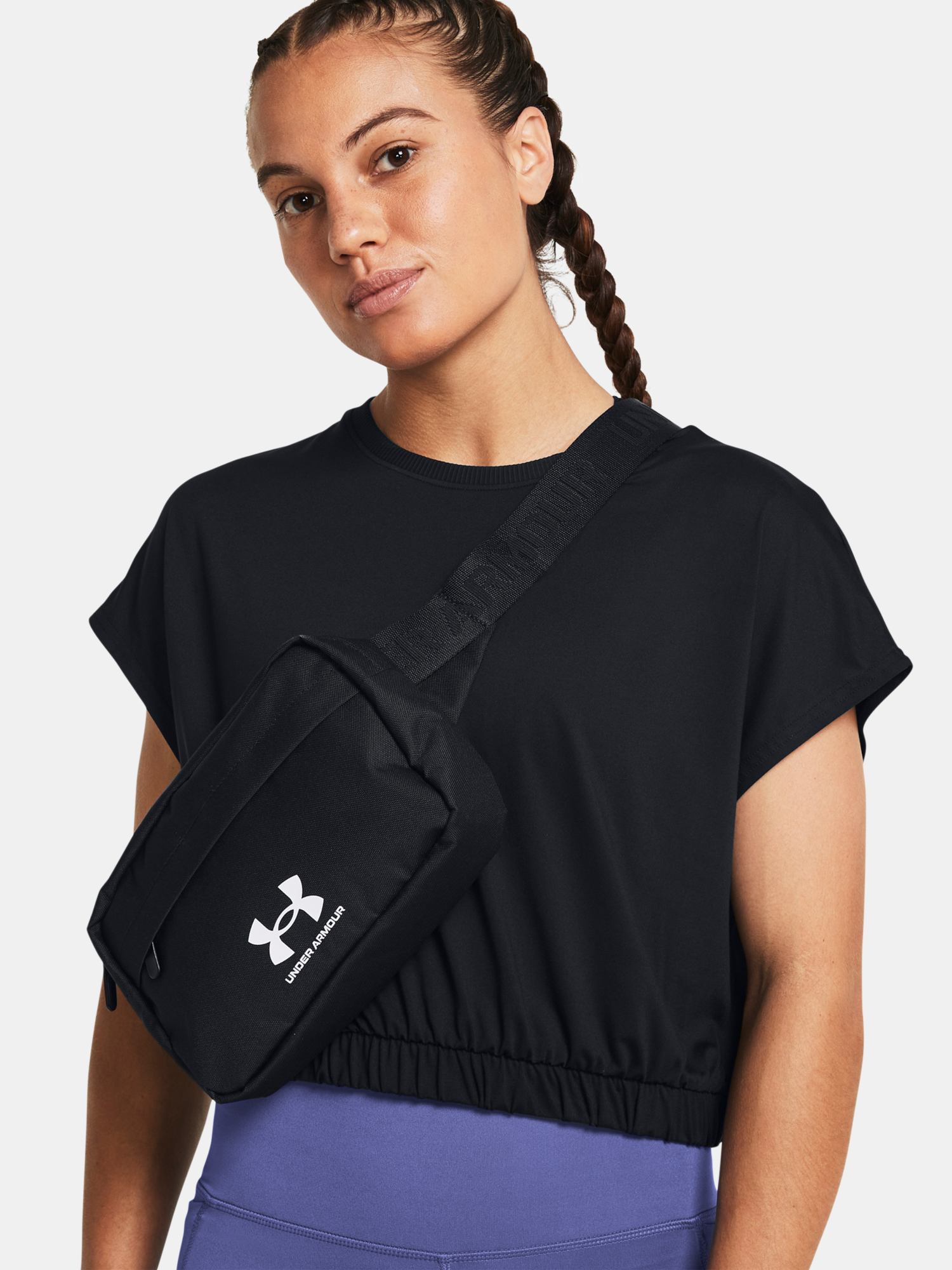 Under Armour Taška UA Loudon Lite WB Xbody-BLK - unisex