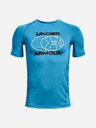 Under Armour Tričko UA HG Armour Novelty SS-BLU - Kluci