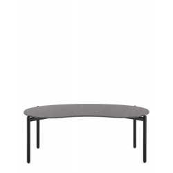 Undique 119x59 cm černé terrazzo Kartell