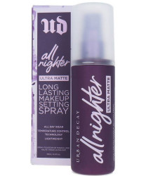 Urban Decay Matující fixační sprej na make-up All Nighter Ultra Matte (Long Lasting Makeup Setting Spray) 118 ml