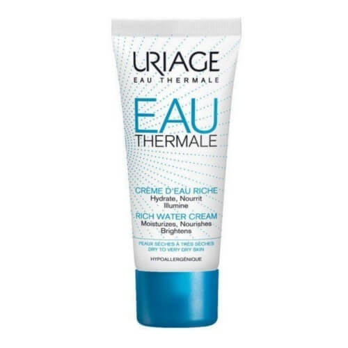 Uriage Výživný a hydratační krém pro suchou až velmi suchou pleť Eau Thermale (Rich Water Cream) 40 ml