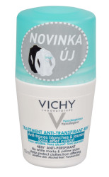 Vichy 48hodinový kuličkový antiperspirant proti bílým a žlutým skvrnám 50 ml