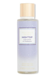 Victoria´s Secret Nightsip Violet Petals & Champagne - tělový závoj 250 ml