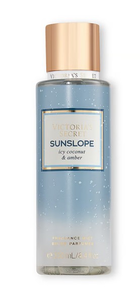 Victoria´s Secret Sunslope Icy Coconut & Amber - tělový závoj 250 ml