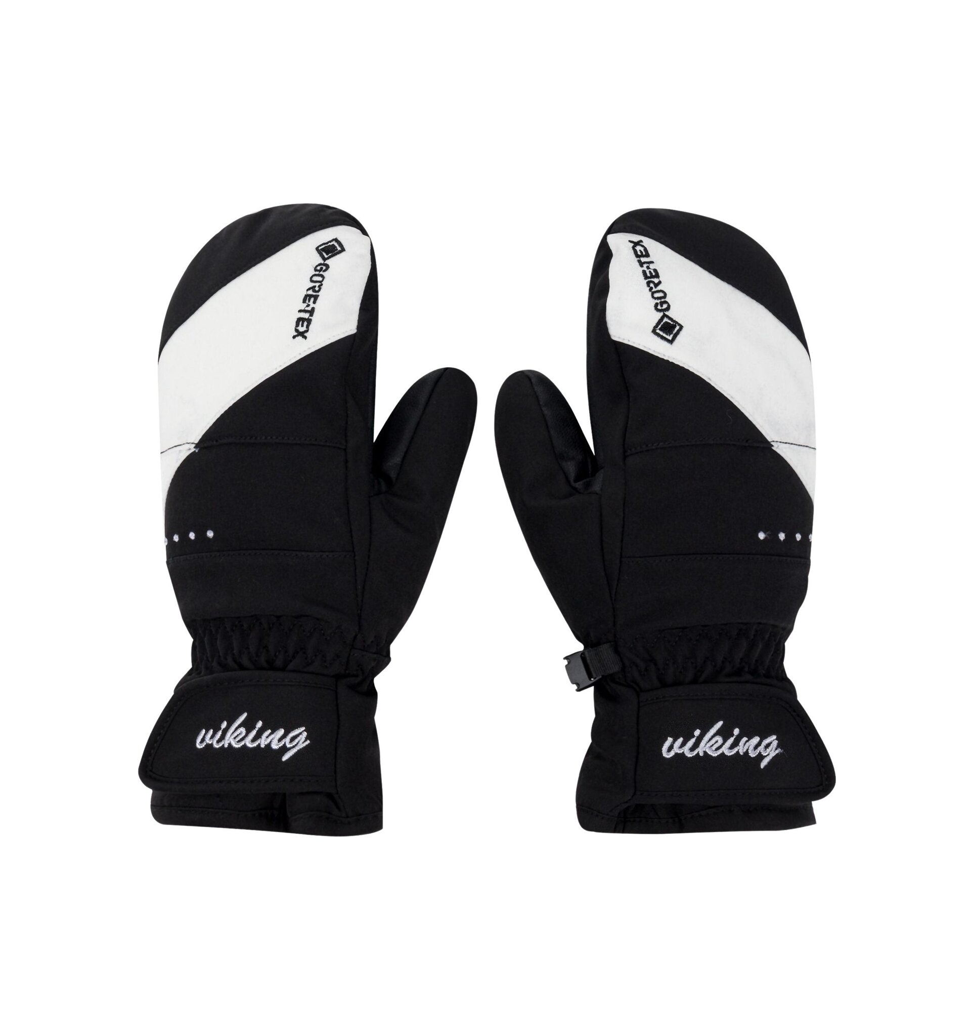 Viking rukavice Sherpa Mitten Gtx Black/White | Černá | Velikost XS