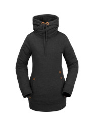 Volcom dámská mikina Tower P/O Fleece Black | Černá | Velikost L