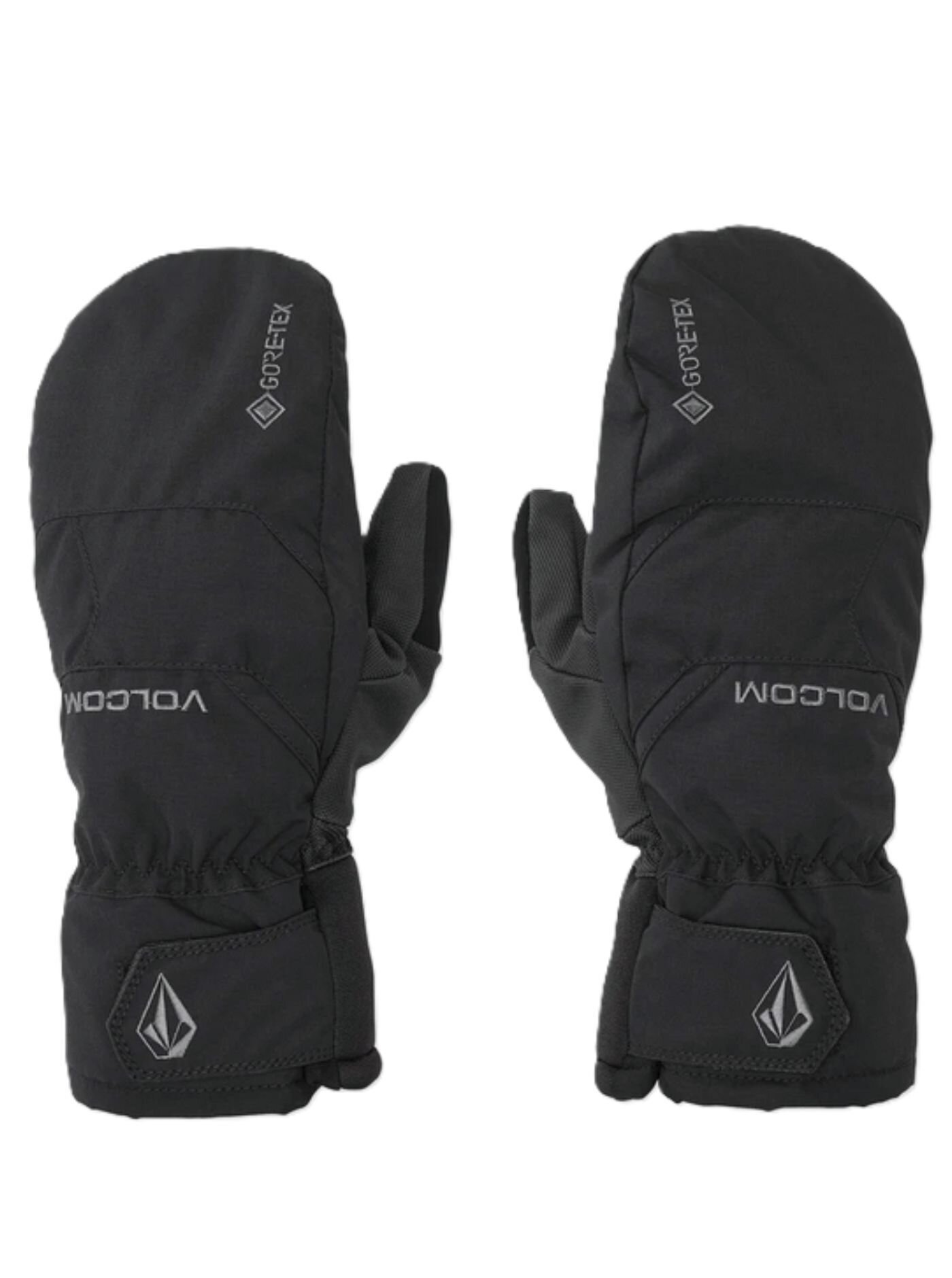 Volcom pánské rukavice Stay Dry Gore-Tex Mitt Black | Černá | Velikost L