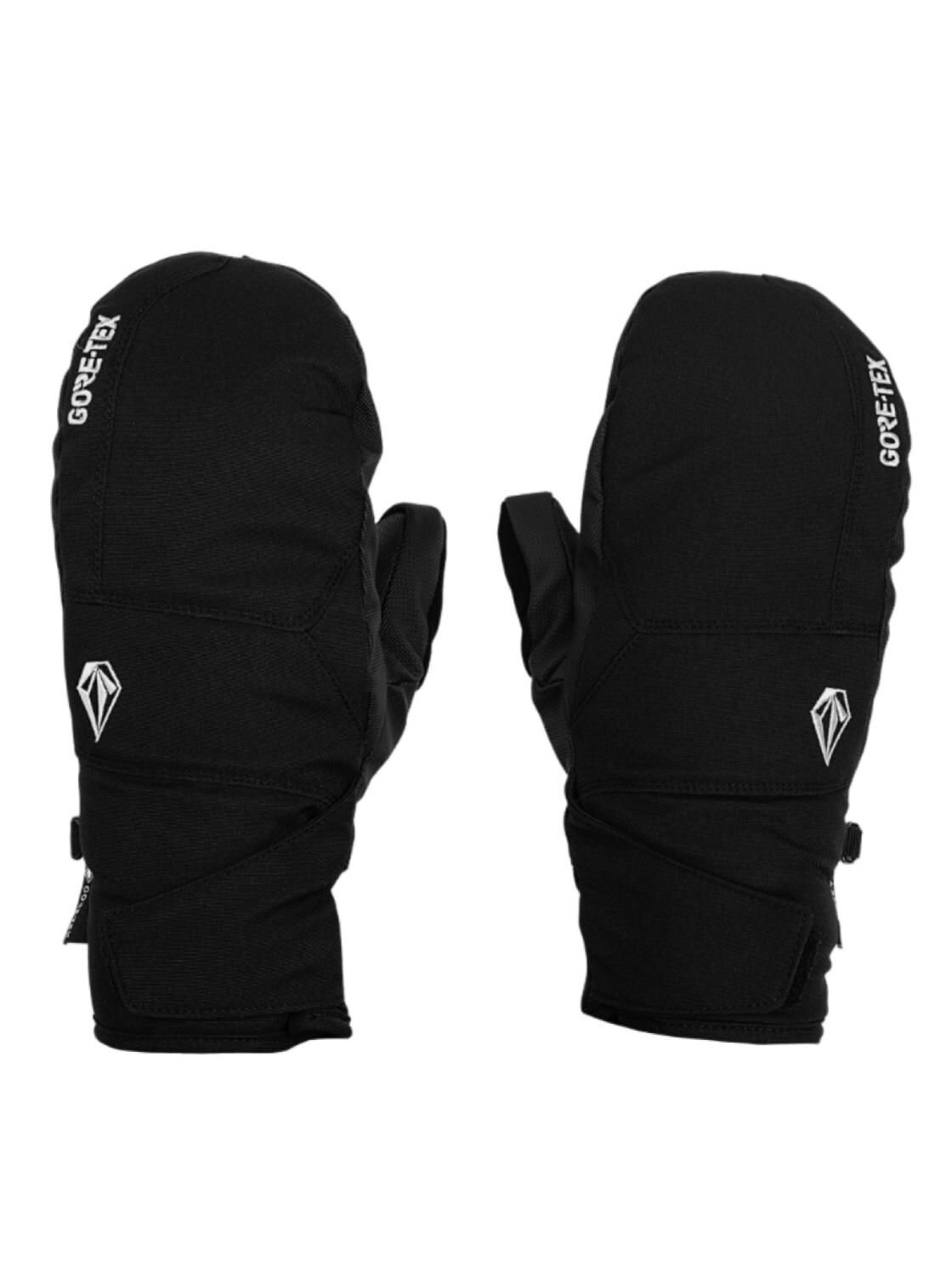 Volcom pánské rukavice Stay Dry Gore-Tex Mitt Black | Černá | Velikost XL