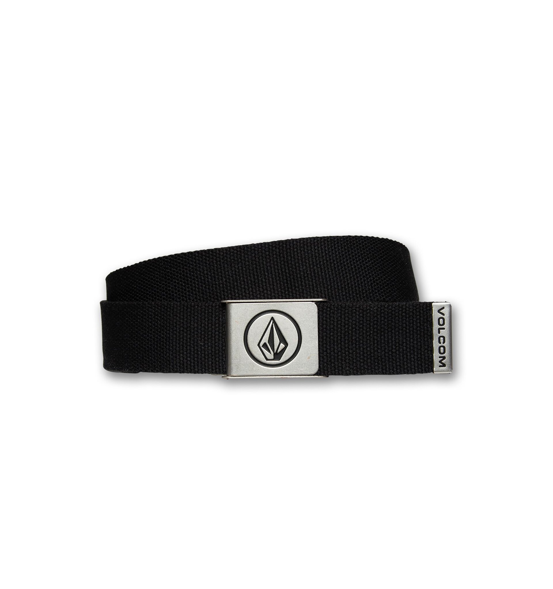 Volcom pánský pásek Circle Web Belt Black | Černá | Velikost One Size