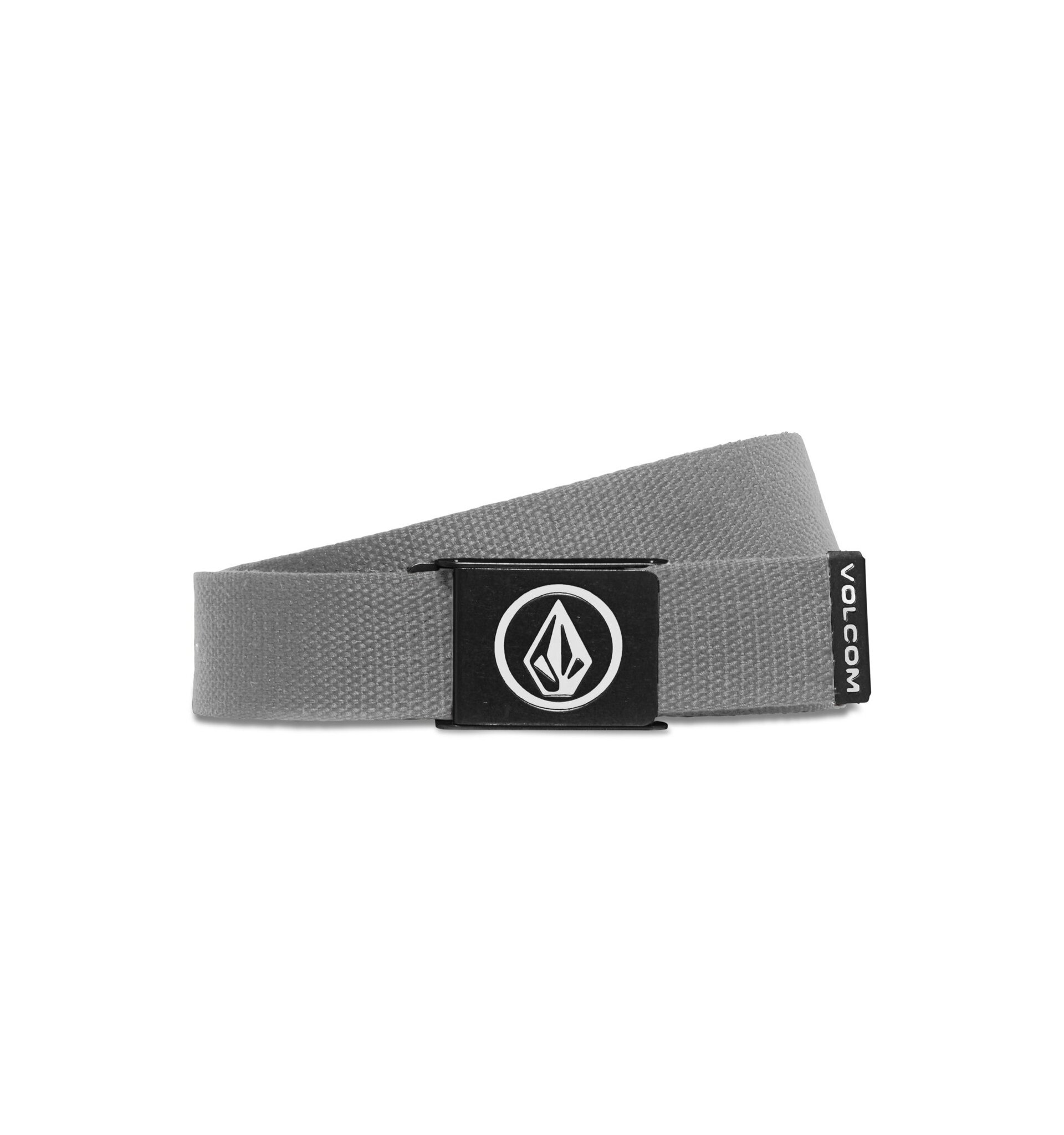 Volcom pánský pásek Circle Web Belt Heather Grey | Šedá | Velikost One Size