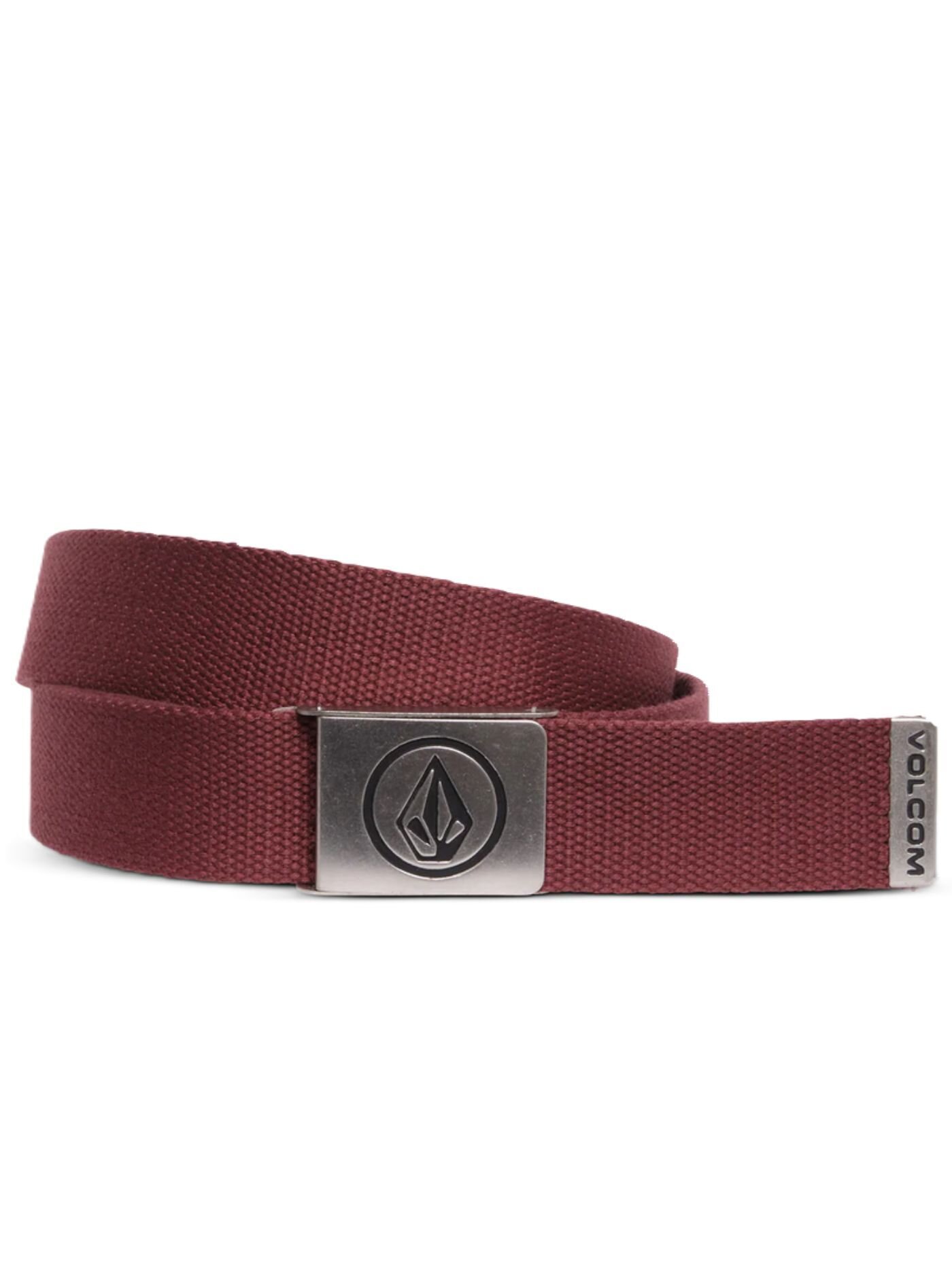 Volcom pásek Circle Web Merlot | Červená | Velikost One Size