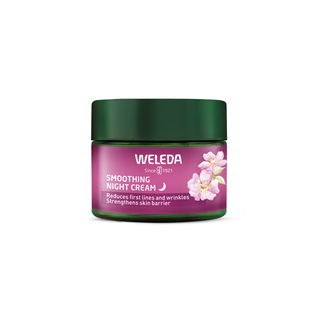 Weleda Rozjasňující noční krém Divoká růže a bílý čaj (Smoothing Night Cream) 40 ml