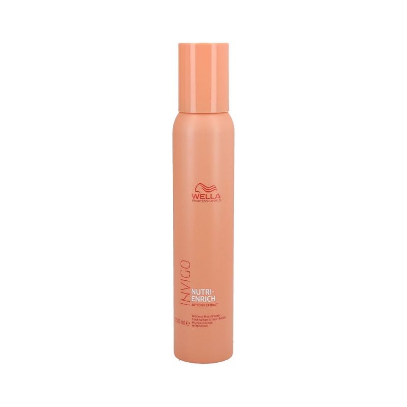 Wella Professionals Pěnová maska pro suché a namáhané vlasy Invigo Nutri- Enrich (Enrich Mousse) 150 ml