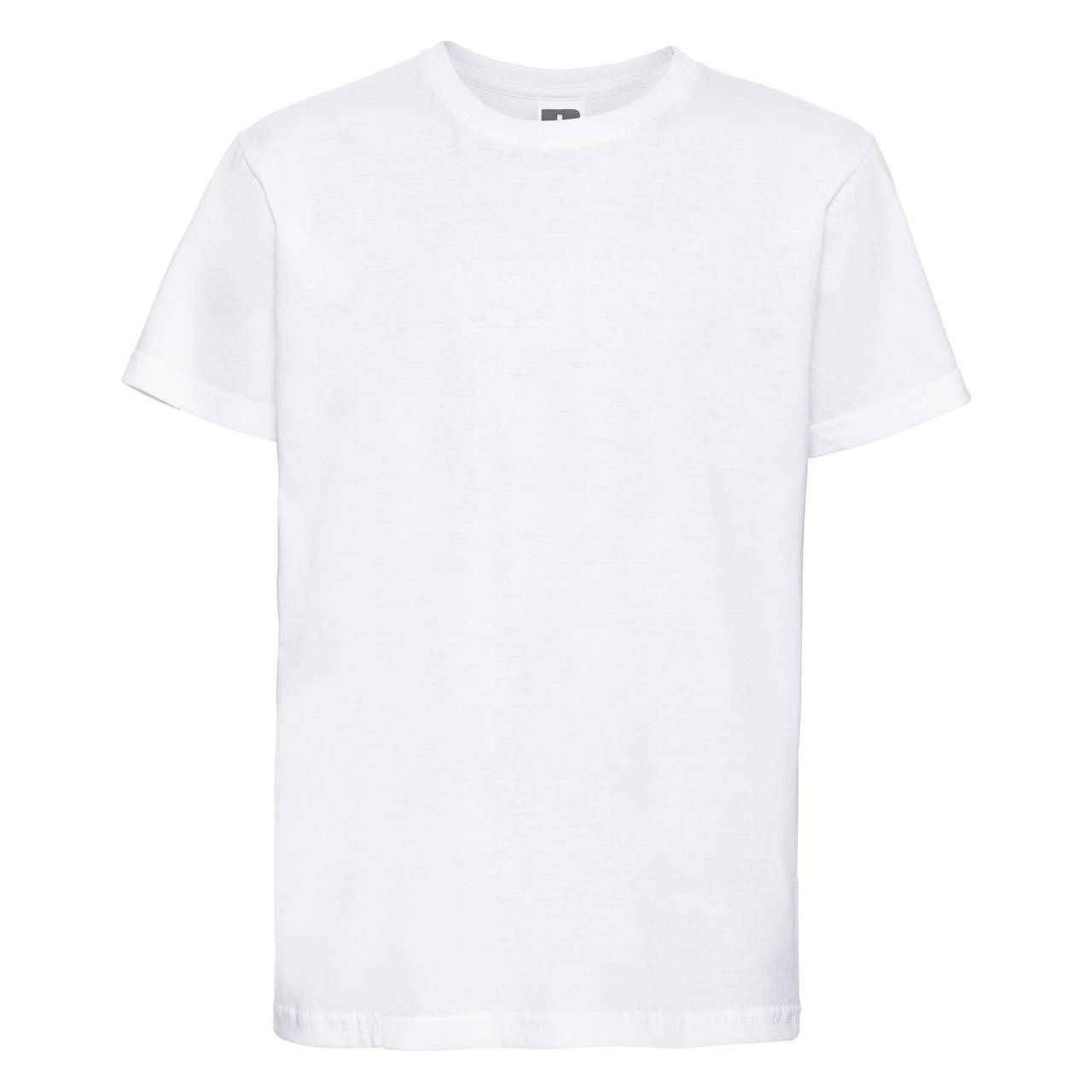 White Children's T-shirt Slim Fit Russell