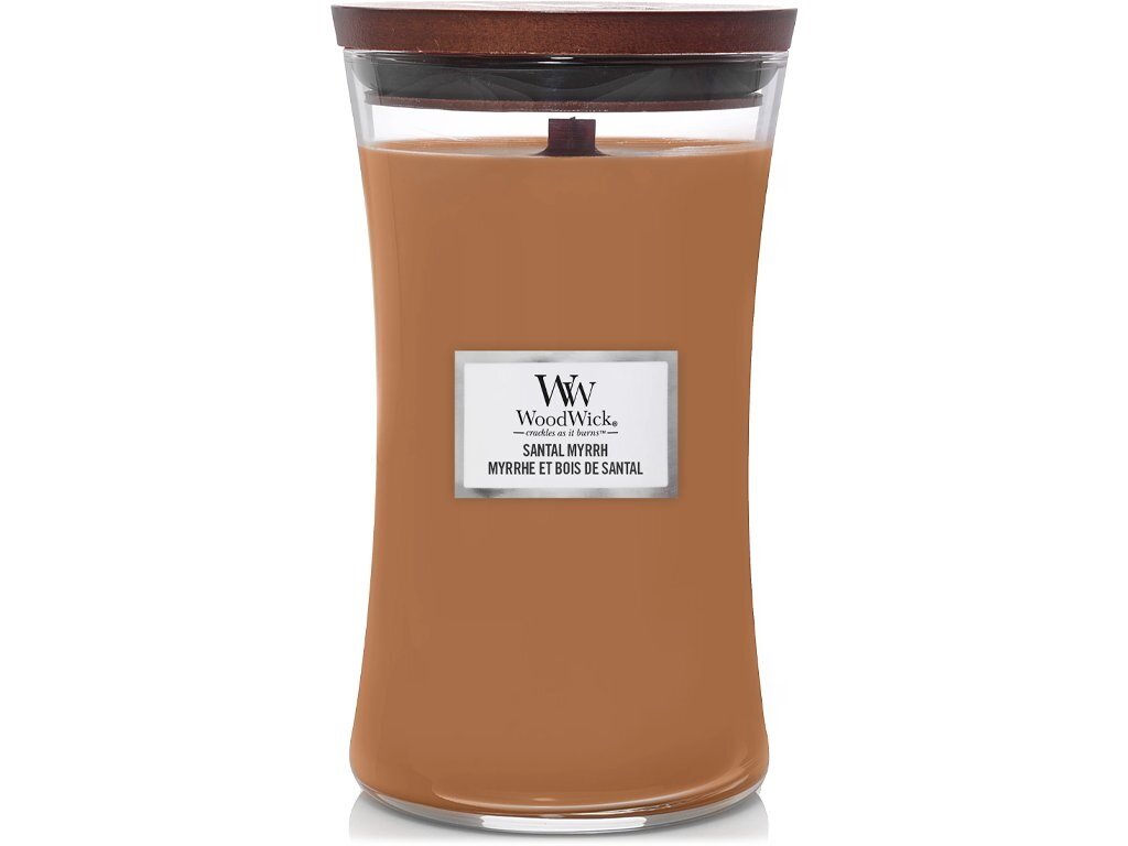 WoodWick Vonná svíčka váza velká Santal Myrrh 609,5 g