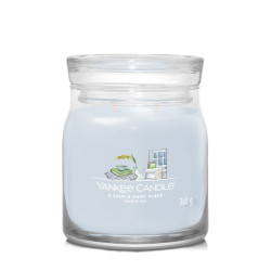 Yankee Candle Aromatická svíčka Signature sklo střední A Calm & Quiet Place 368 g