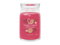 Yankee Candle Aromatická svíčka Signature sklo velké Peppermint Pinwheels 567 g