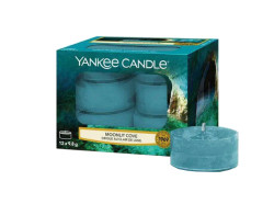 Yankee Candle Aromatické čajové svíčky Moonlit Cove 12 x 9,8 g