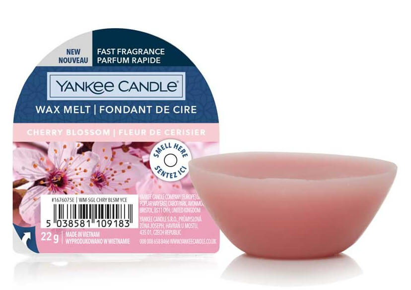 Yankee Candle Vonný vosk Cherry Blossom (New Wax Melt) 22 g