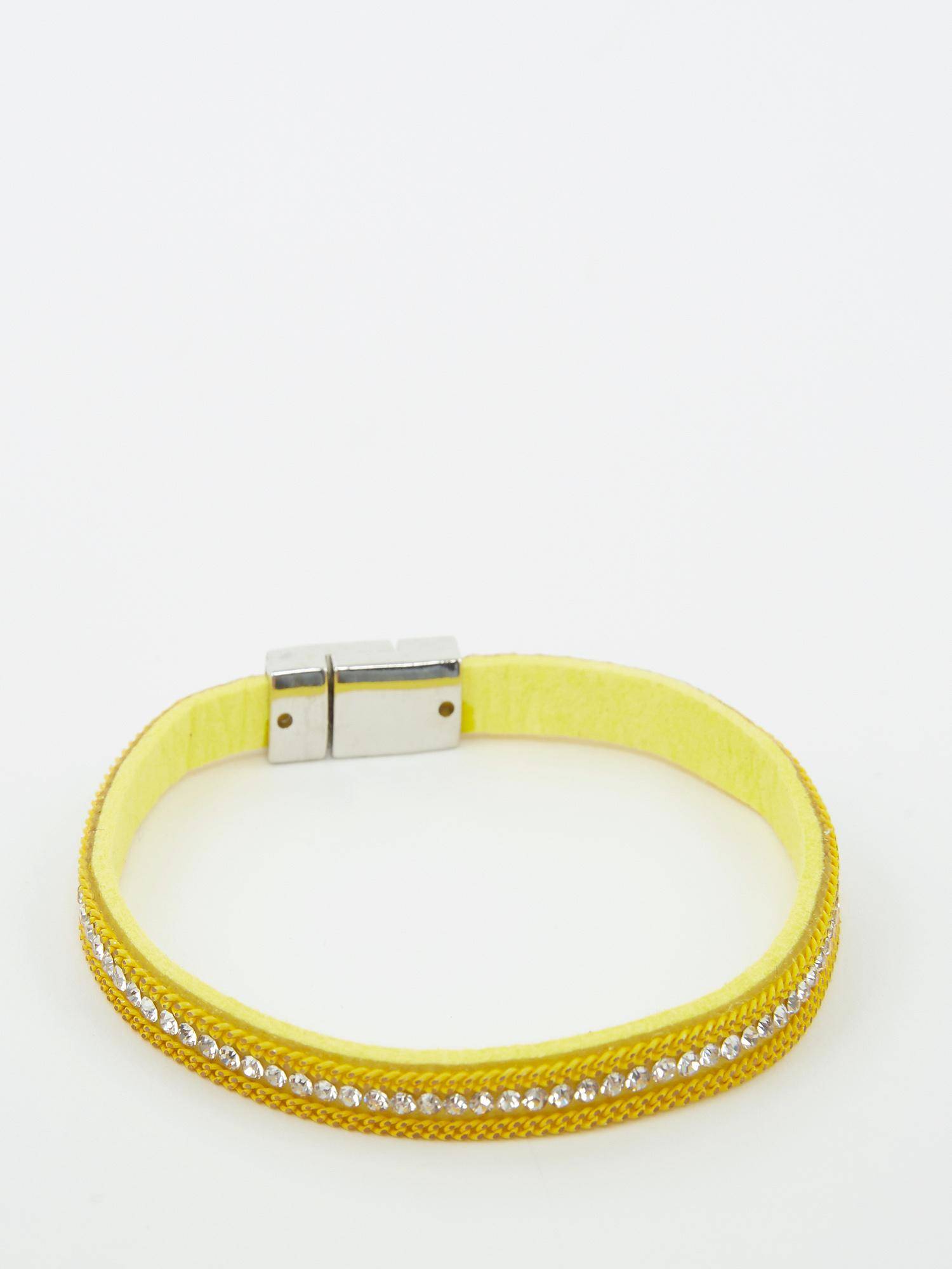 Yellow bracelet Yups dktf0367. R06