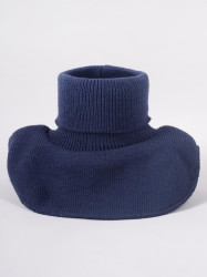 Yoclub Kids's Boys' Winter Knitted Fake Turtleneck Snood&Scarf CGL-0477C-AA20 Navy Blue