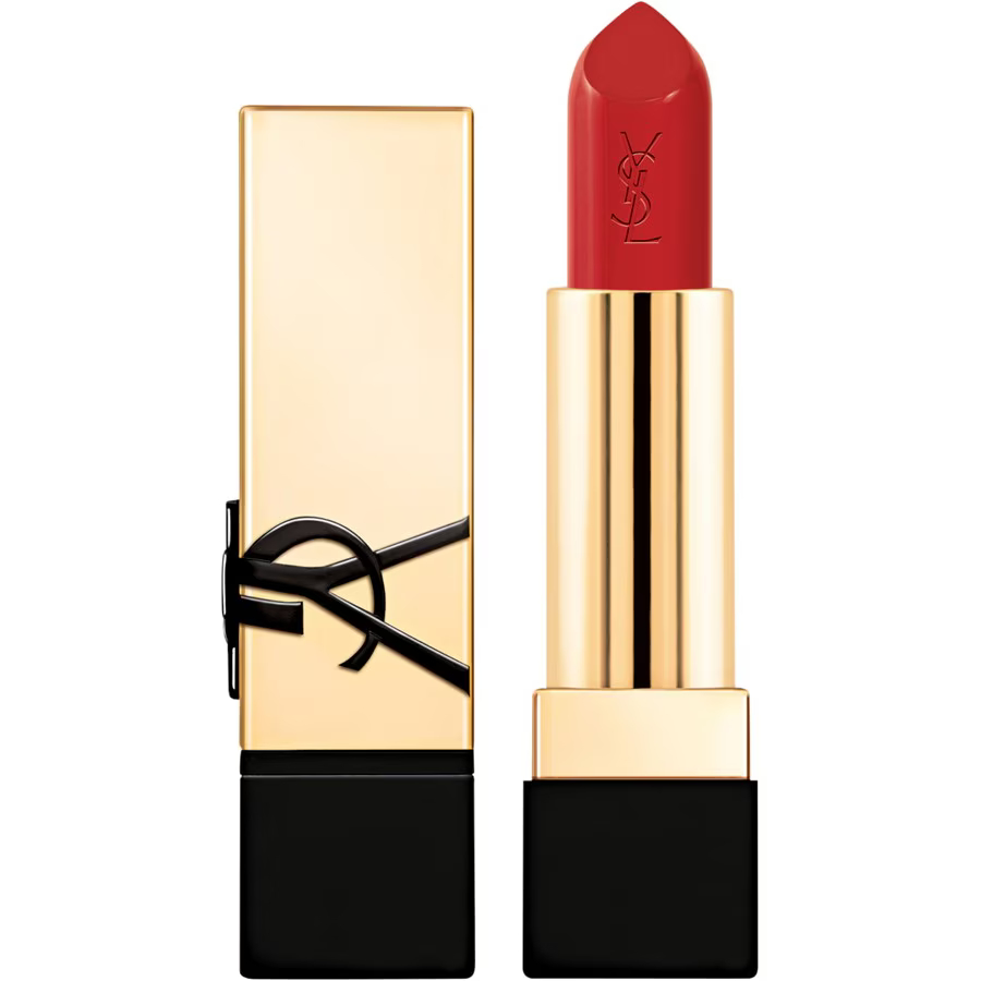 Yves Saint Laurent Saténová rtěnka Rouge Pur Couture Caring (Satin Lipstick) 3,8 g Rouge Legion