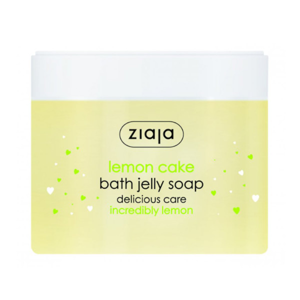 Ziaja Mycí želé do koupele Lemon Cake (Bath Jelly Soap) 260 ml