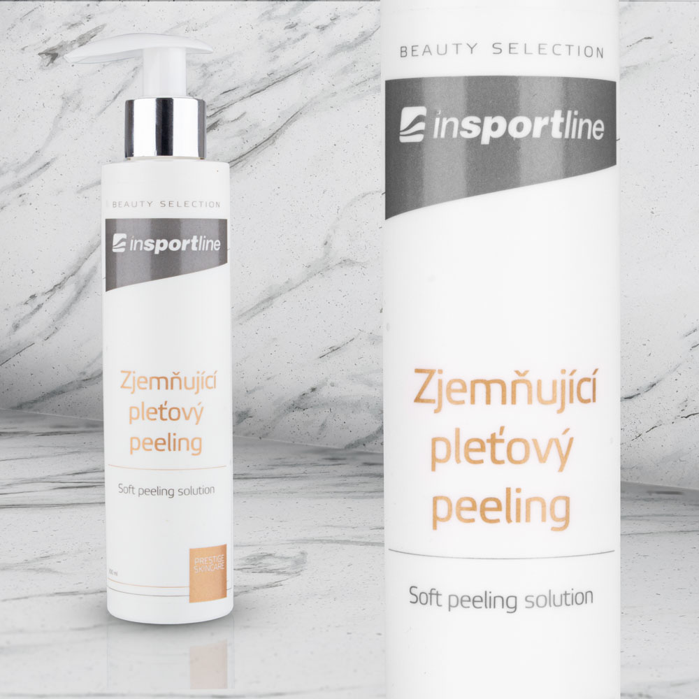 Zjemňující pleťový peeling inSPORTline 200 ml