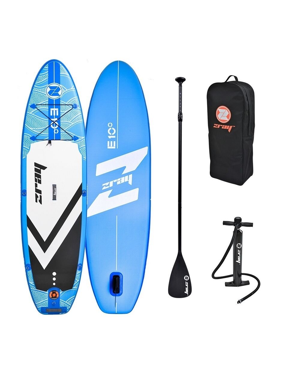 Zray paddleboard E-10 DeLuxe 9,9" x 30" x 5" | Bílá | Velikost paddle 9,9"