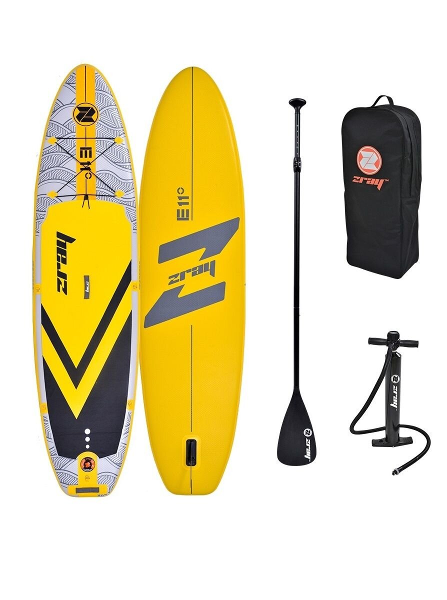 Zray paddleboard E-11 Combo Kajak Set 11" x 32" x 5" | Černá | Velikost paddle 11,0"